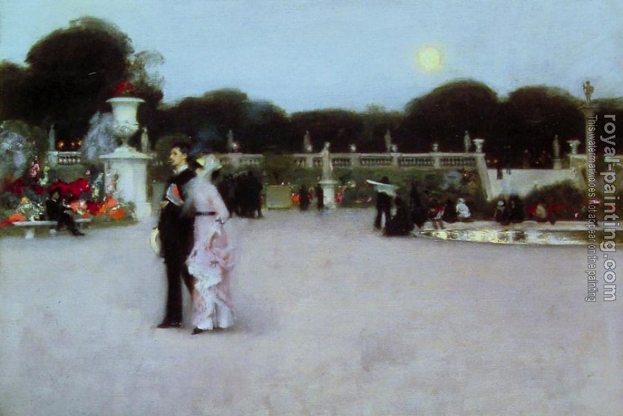 John Singer Sargent : In the Luxembourg Gardens